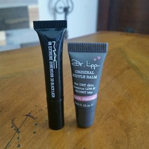 🌟Mascara and nipple balm